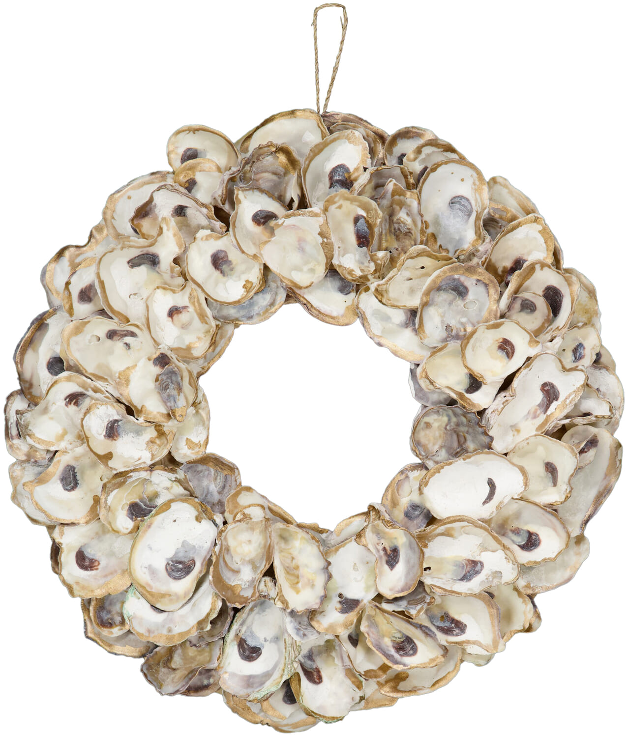 Bomont Collection Wreath oyster nature 30x30x3cm Wit