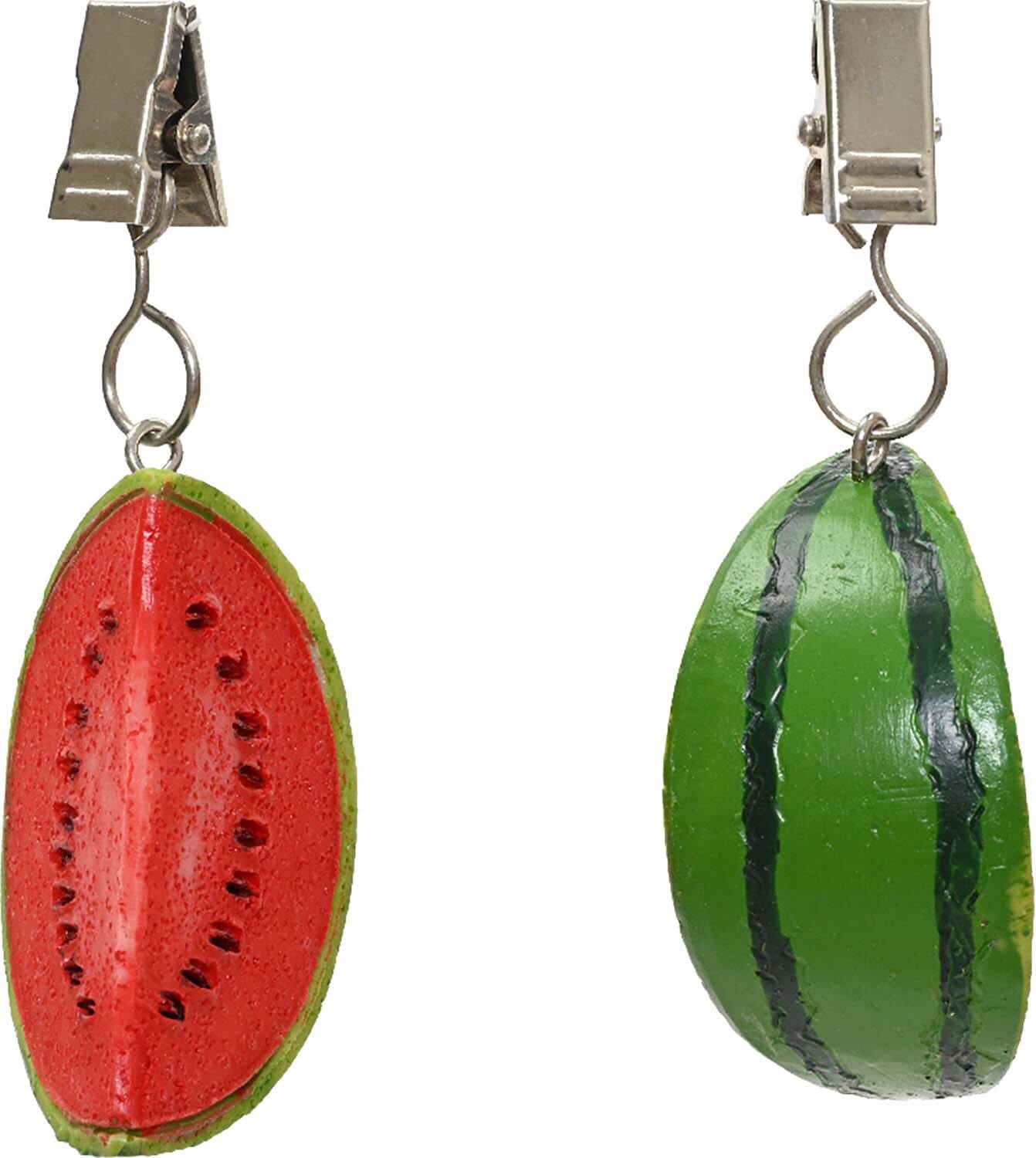 Bomont Collection Watermeloen Tafelkleedgewicht polyresin  L.5cm W.3 Rood