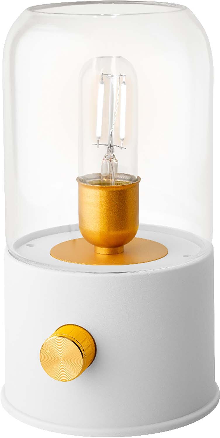 Bomont Collection LED oplaadbare campinglamp plastic steady binnen d Wit