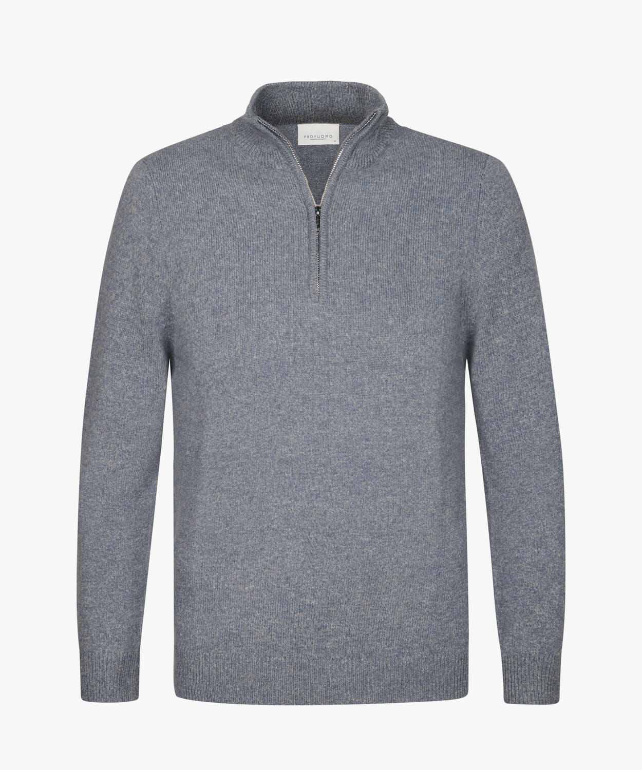 Profuomo Trui Zip Blauw