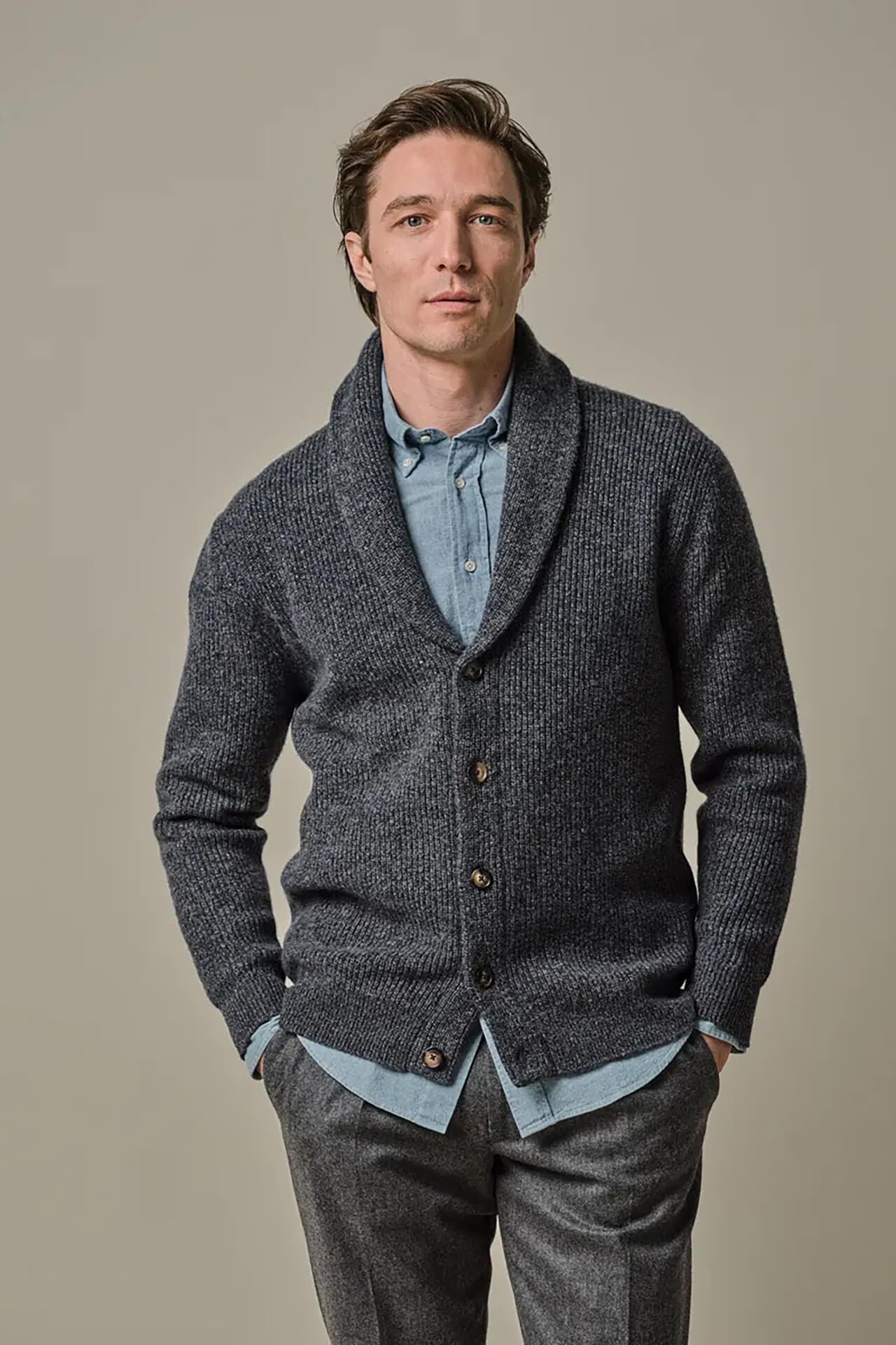 Profuomo Vest  Blauw