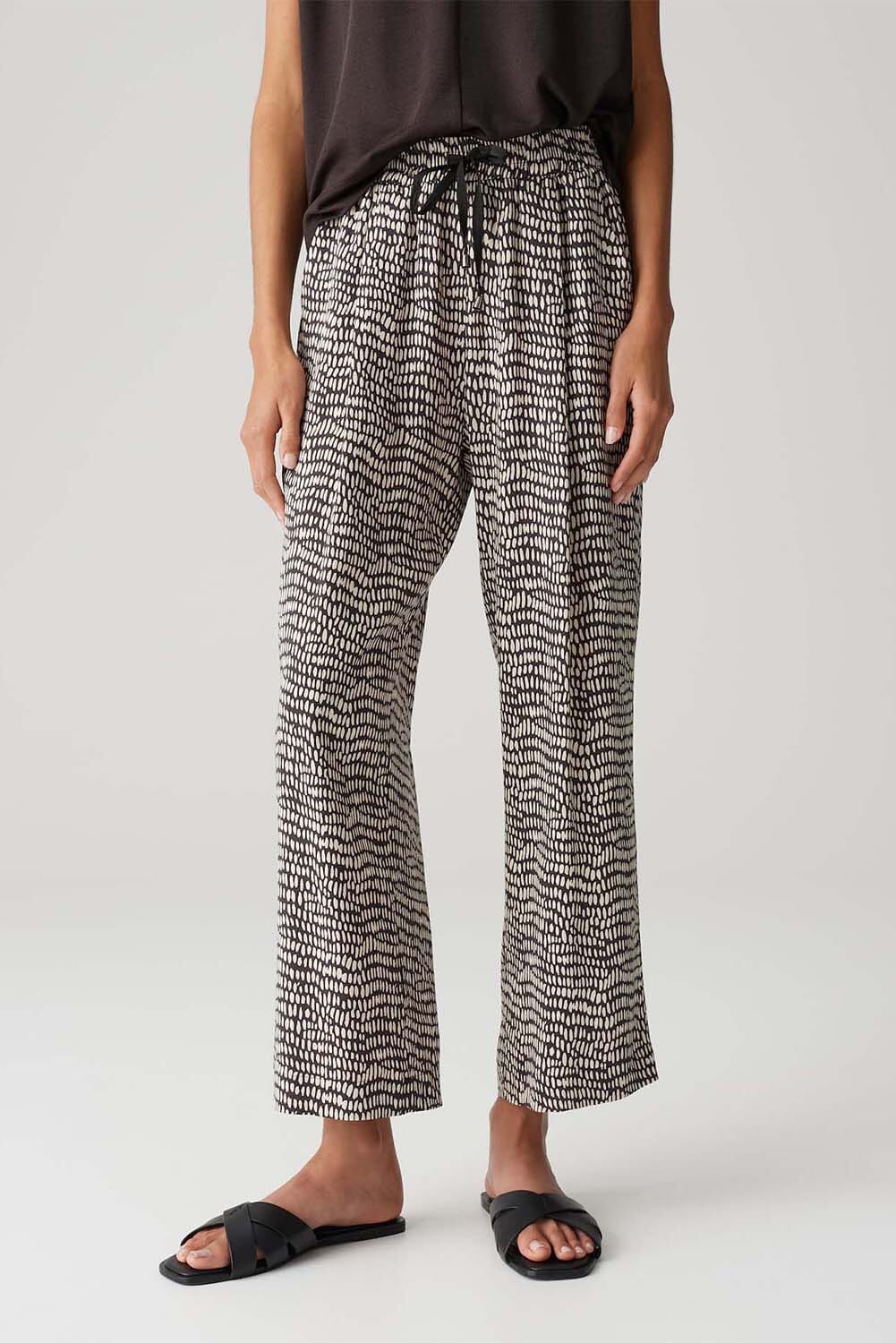 Opus Broek Marou Splash Bruin