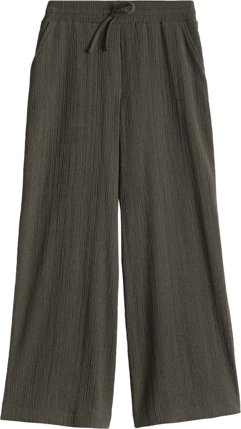 Opus Broek Mileni Crinkle Groen