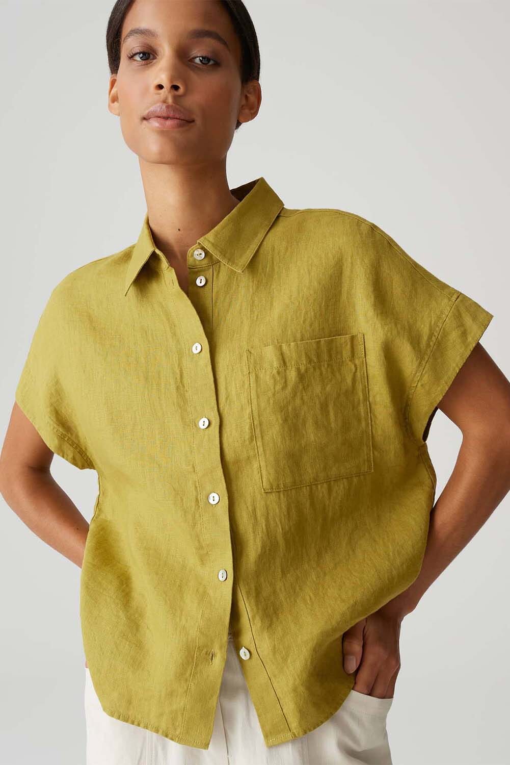 Opus Blouse Felisa Groen