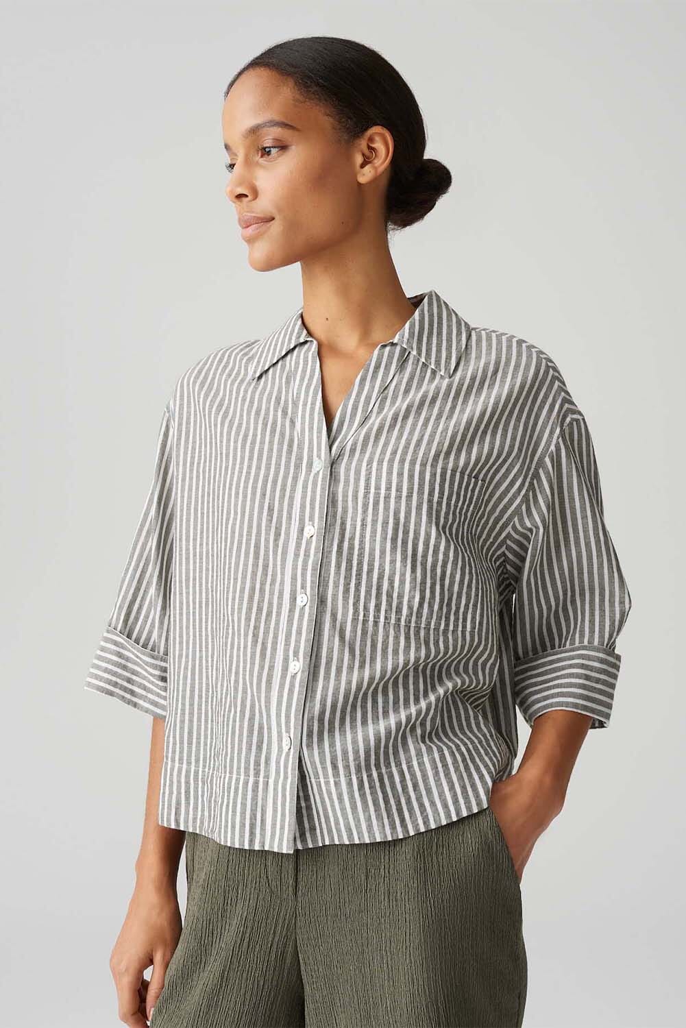 Opus Blouse Frica Groen