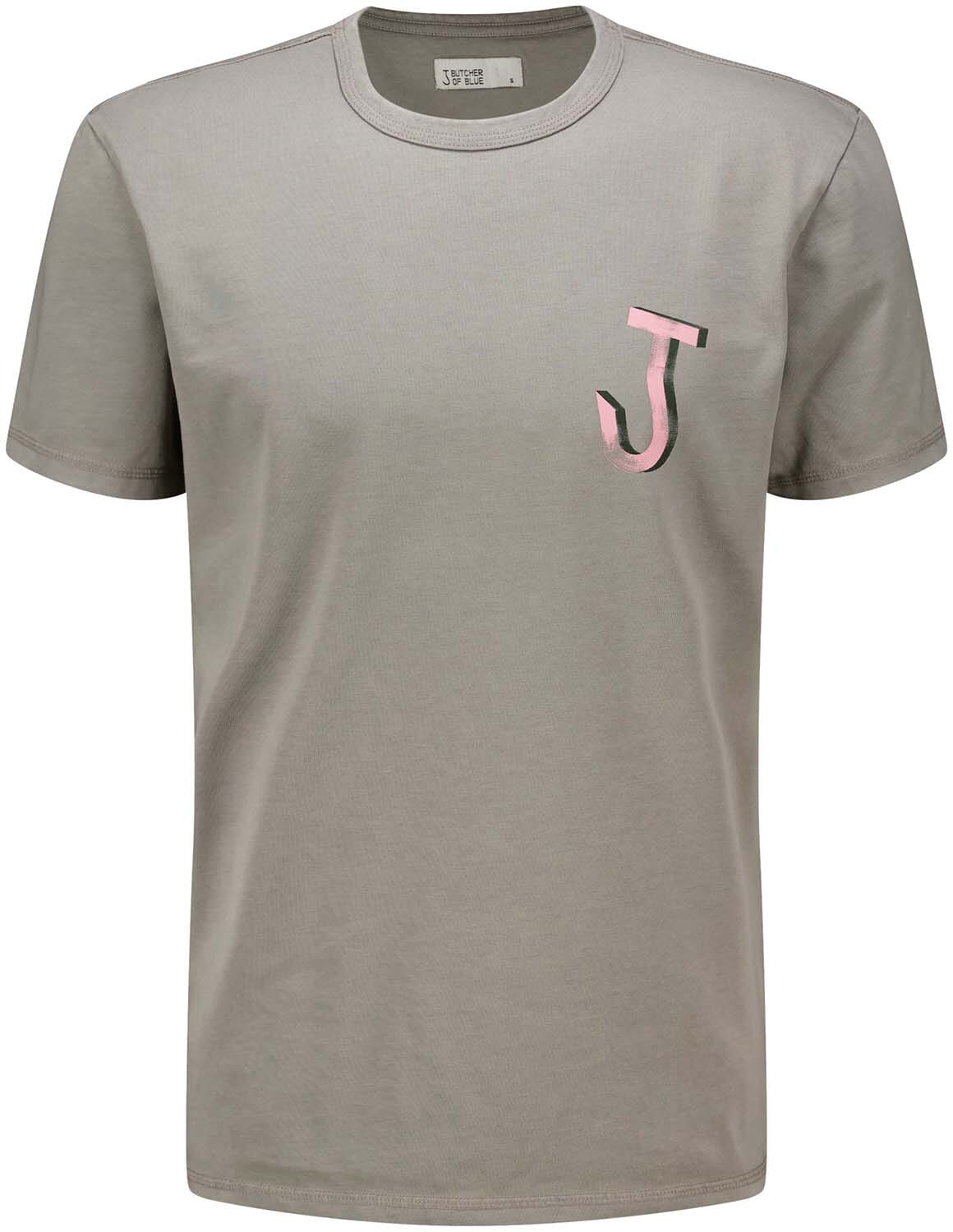Butcher Of Blue T-shirt Bob X MVG Chain Hook Grijs