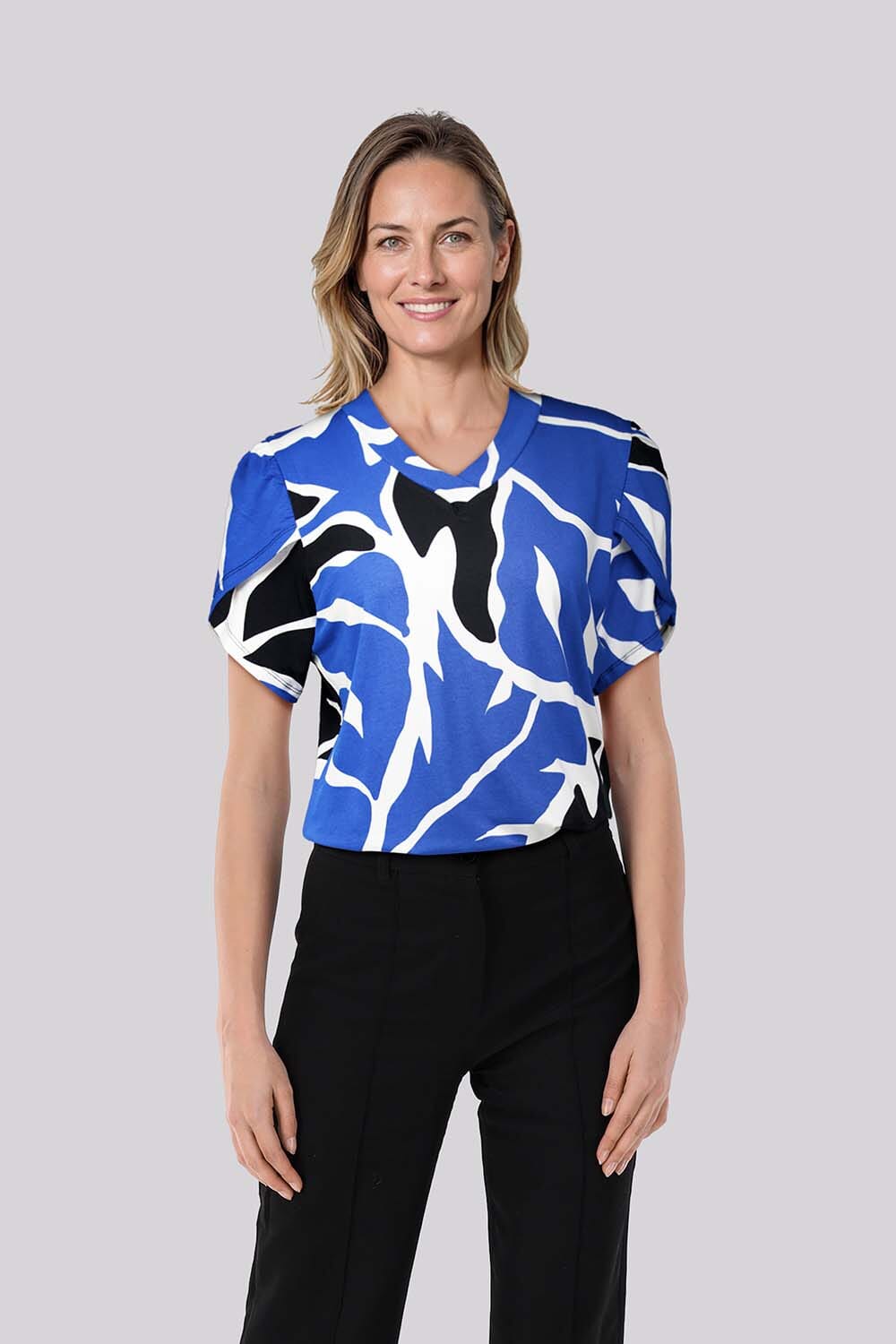 Zoso Top June Blauw