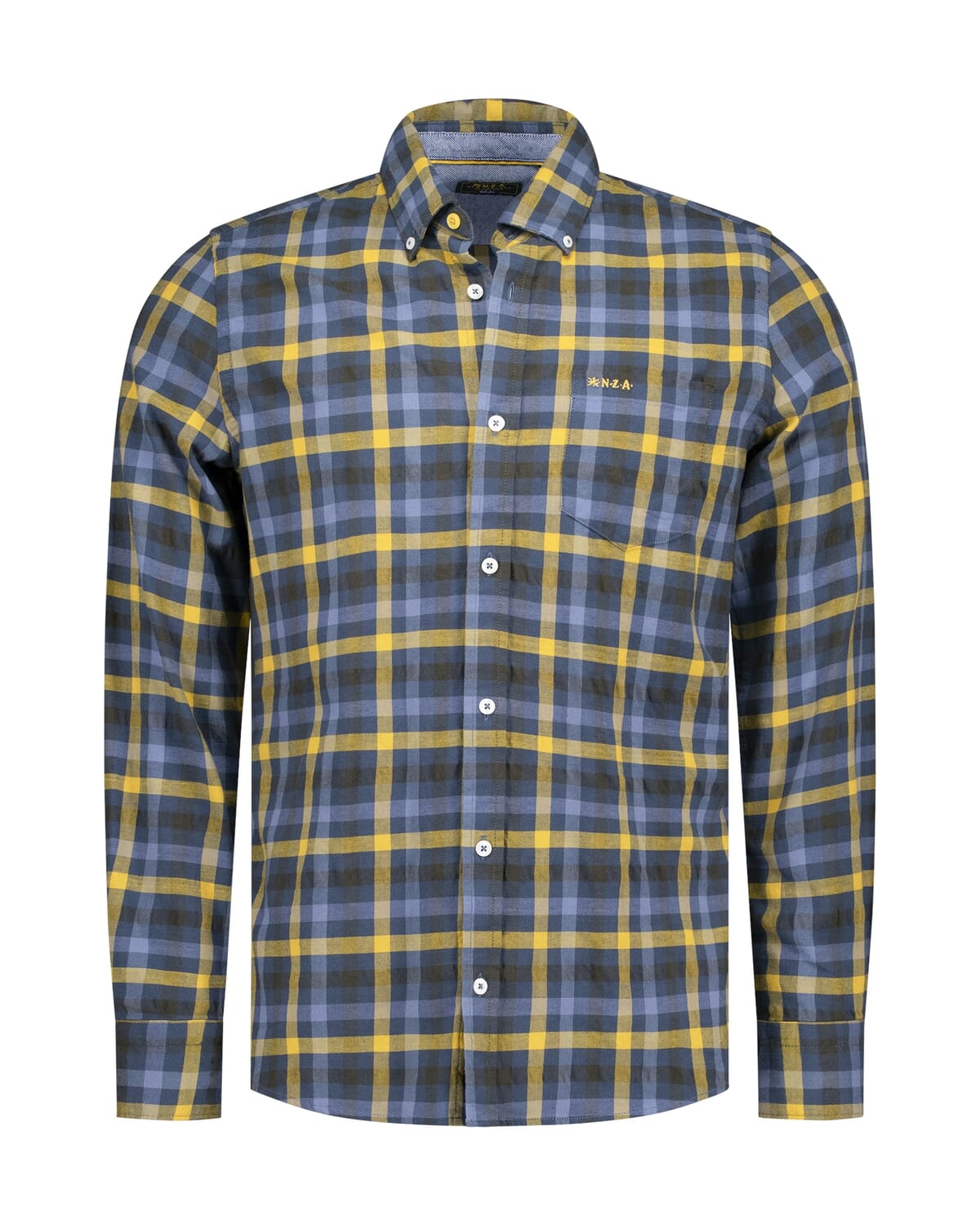 NZA Overhemd Blauw