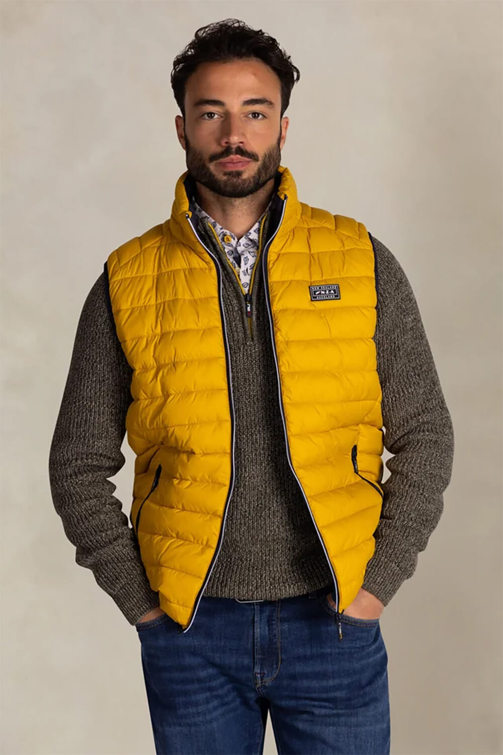 NZA Bodywarmer Geel