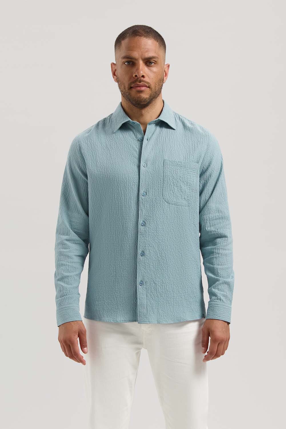 Dstrezzed Overhemd Chevi Blauw
