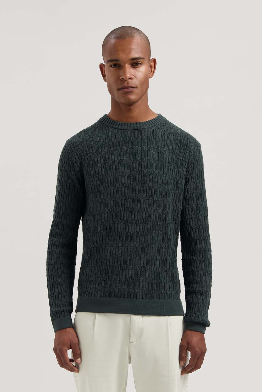 Dstrezzed Trui Novel Blauw