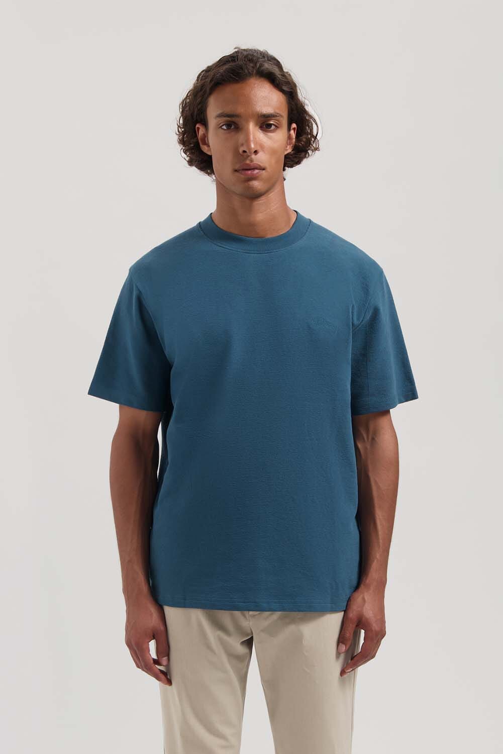 Dstrezzed T-shirt Lasse Blauw