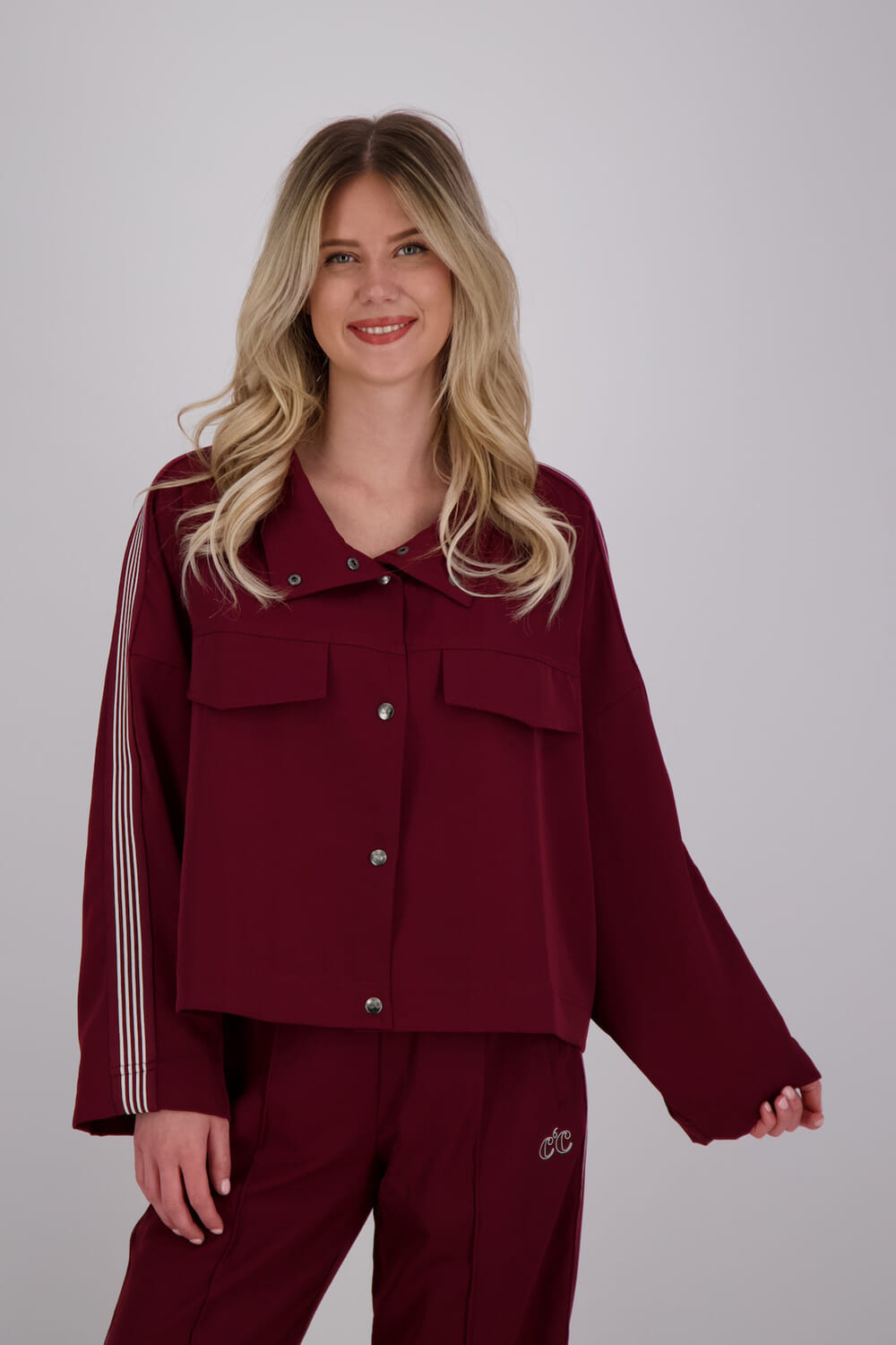 Co'couture Jas Amina Box Rood