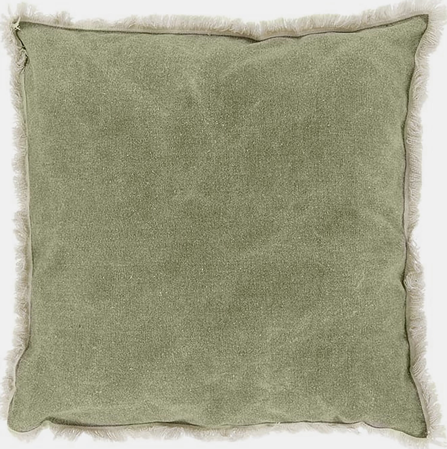 Bomont Collection Kussen Laurie 45x45cm tea green Groen