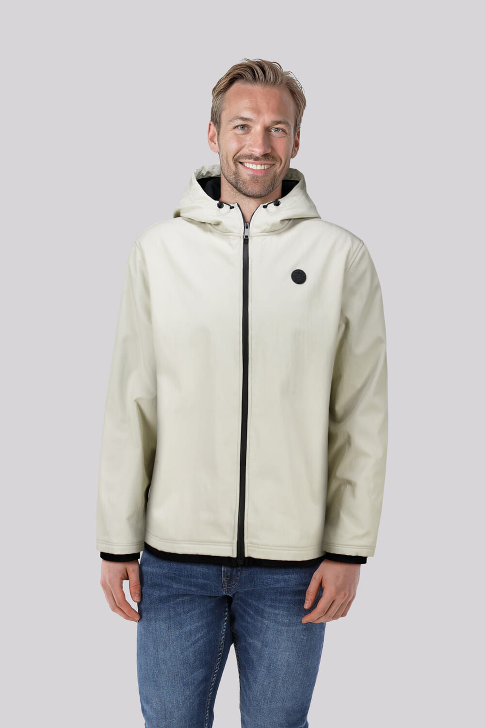 Bomont Softshell Carbogreen Wit
