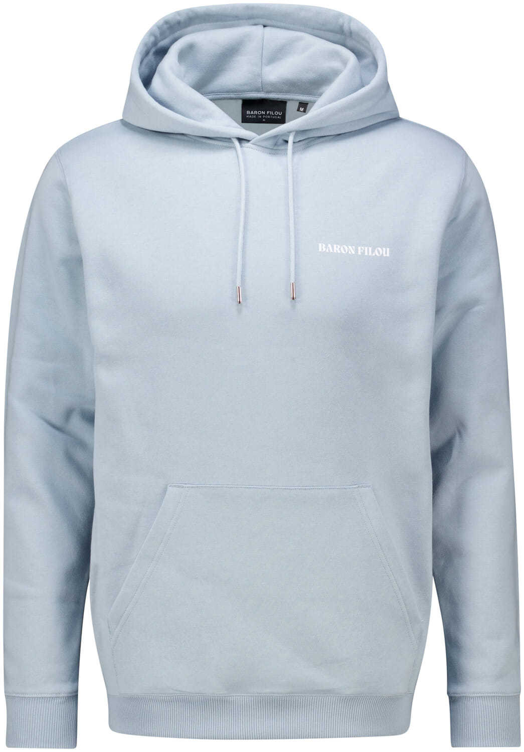 Baron Filou hoodie oval backprint Blauw