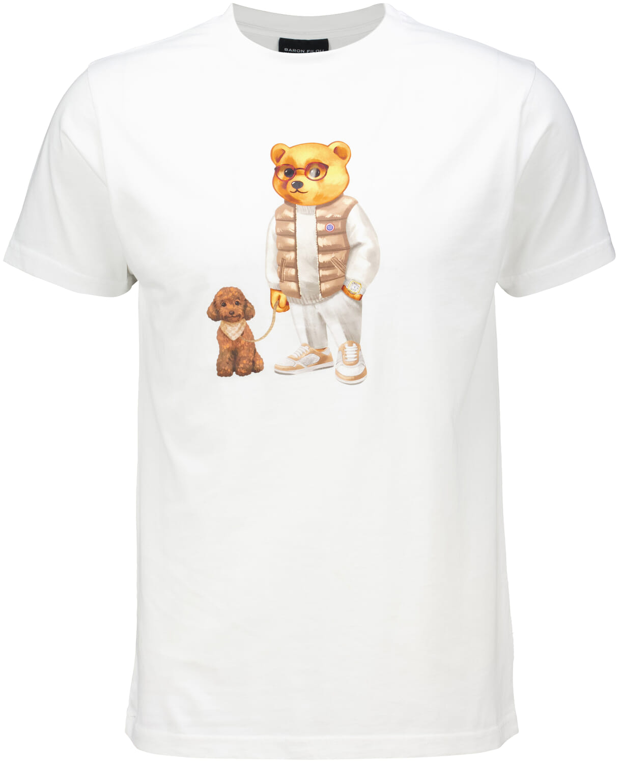 Baron Filou t-shirt filou Wit