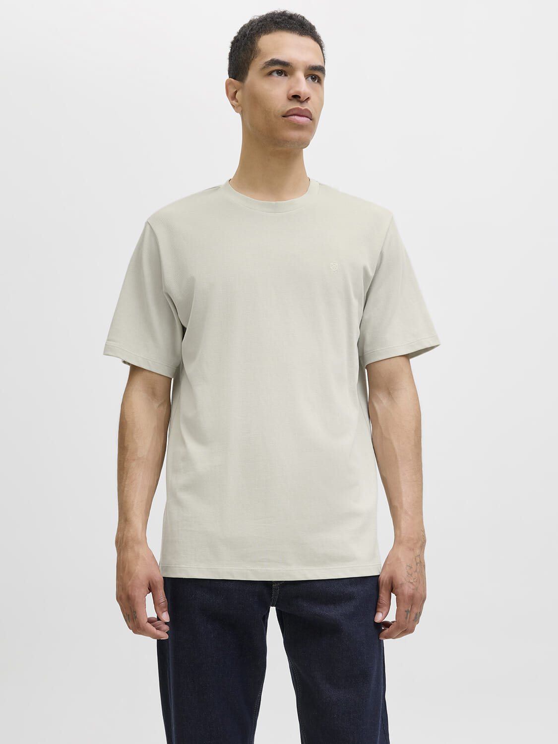 Jack & Jones T-shirt Hug Beige