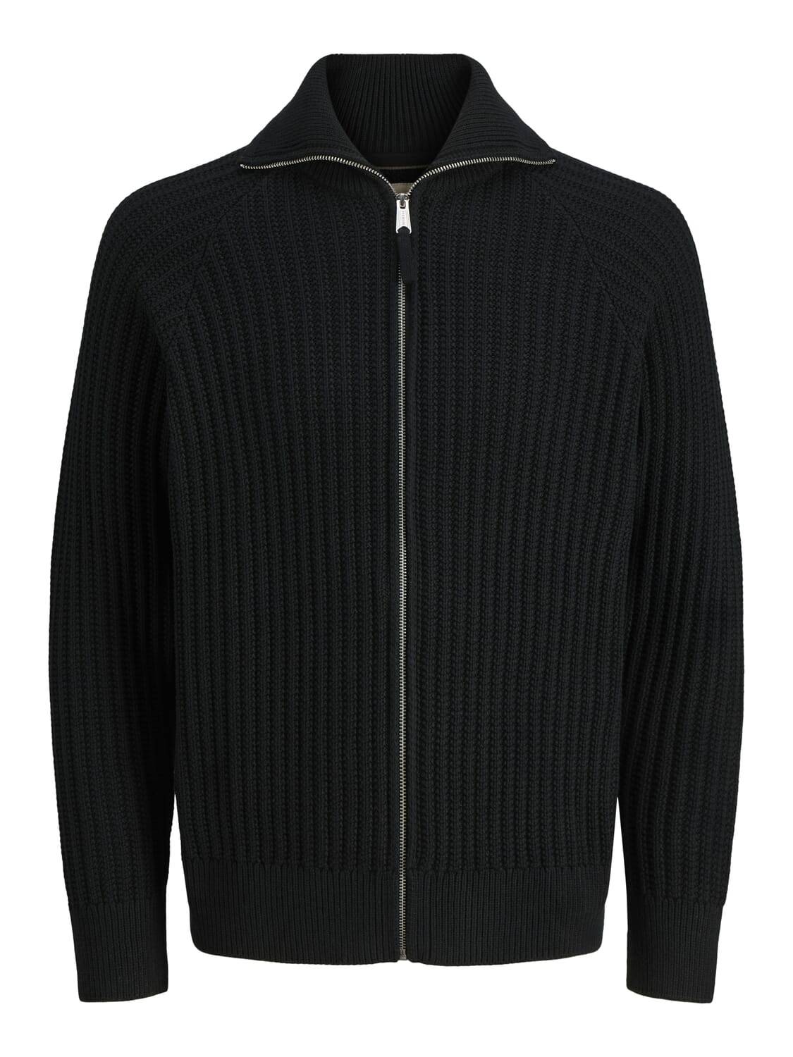 Jack & Jones Gebreid Vest Regular Fit Zwart