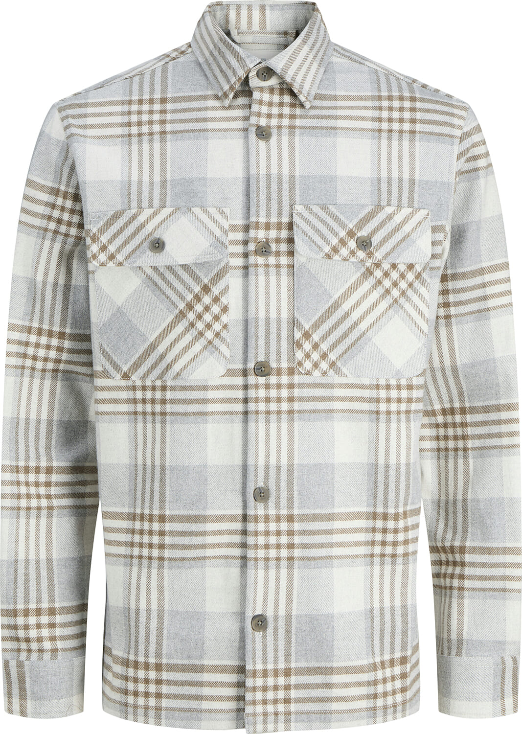 Jack & Jones Overhemd Rayle Check Grijs