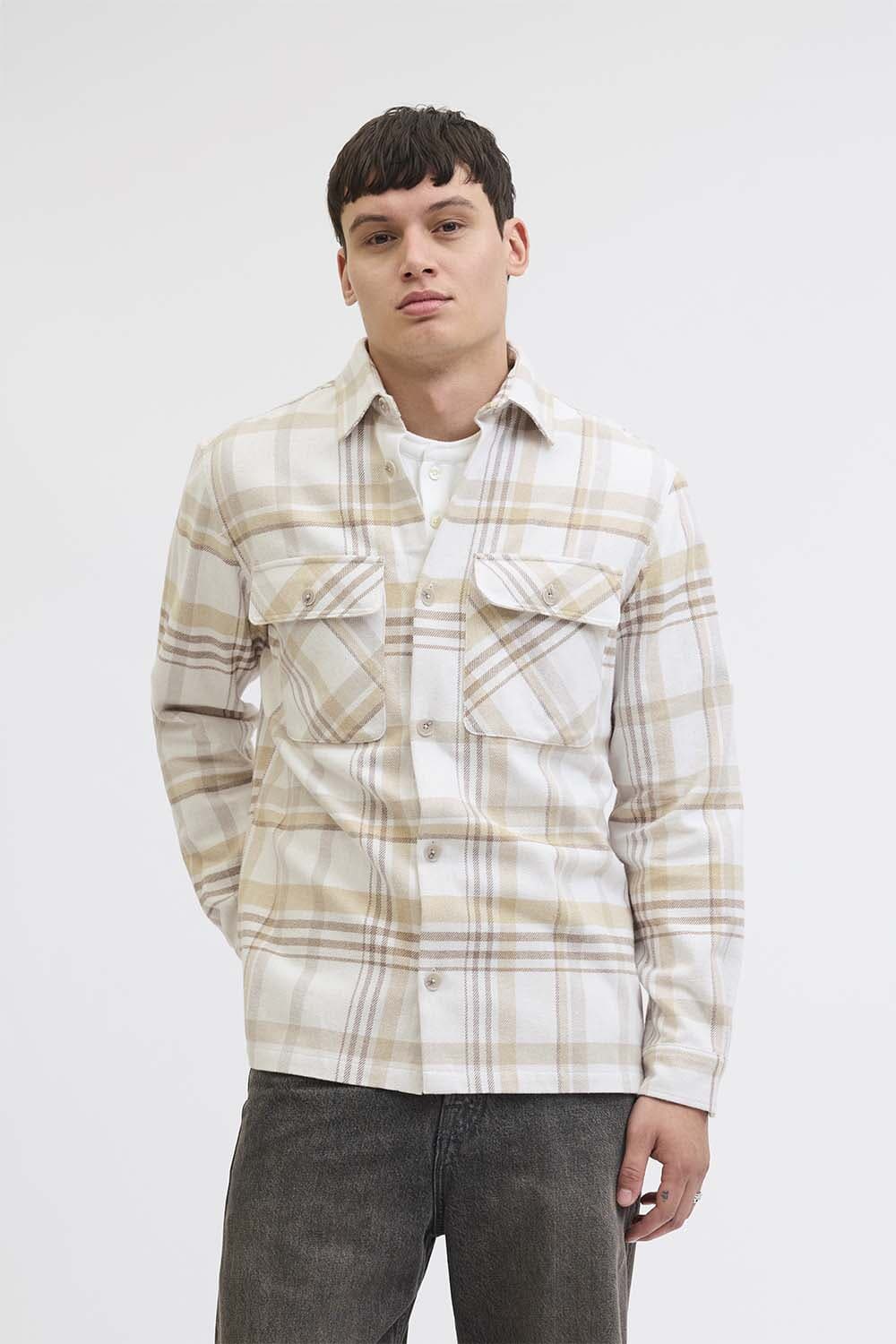 Jack & Jones Overhemd Rayle Check Grijs