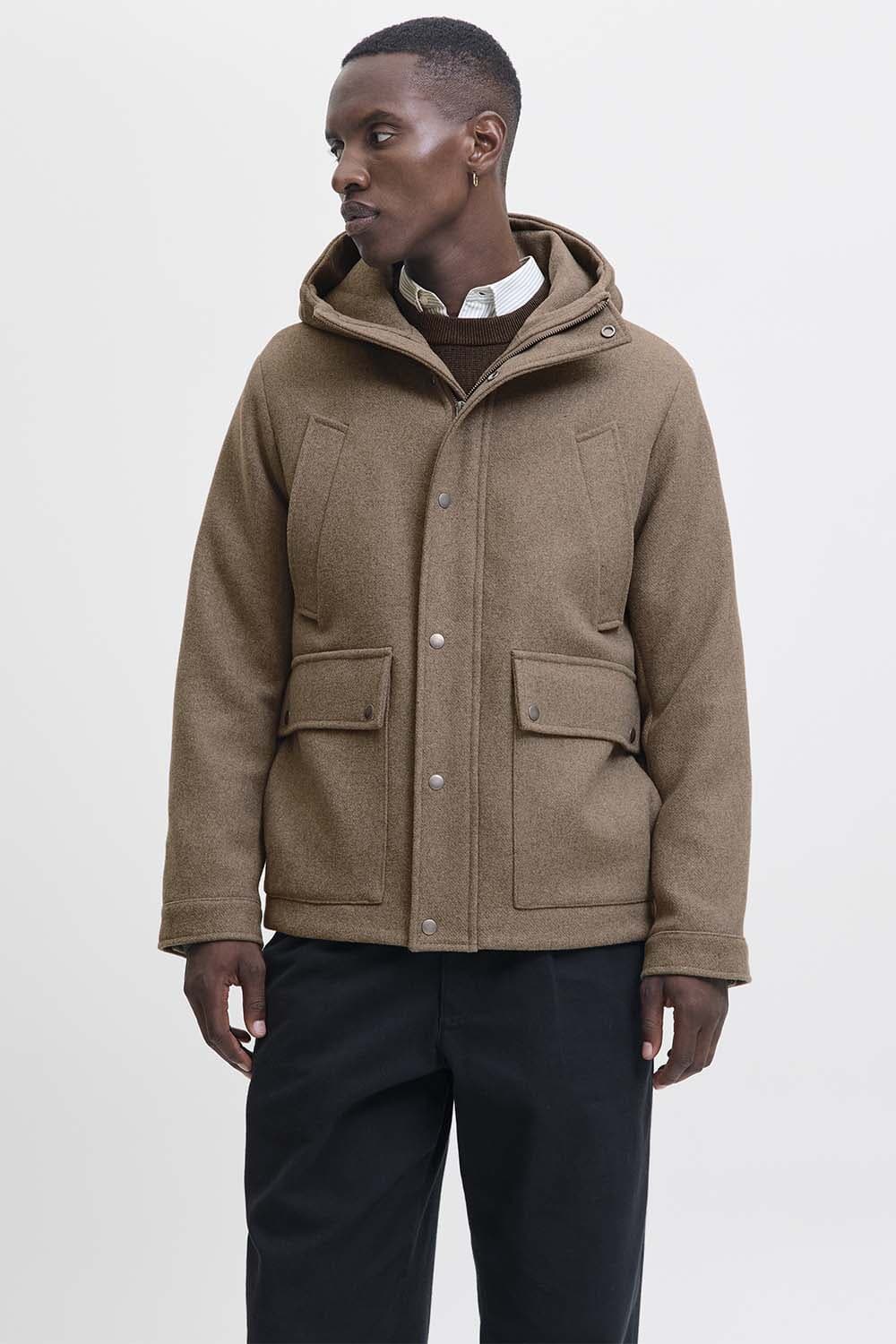 Jack & Jones Parka Jas Jess Beige