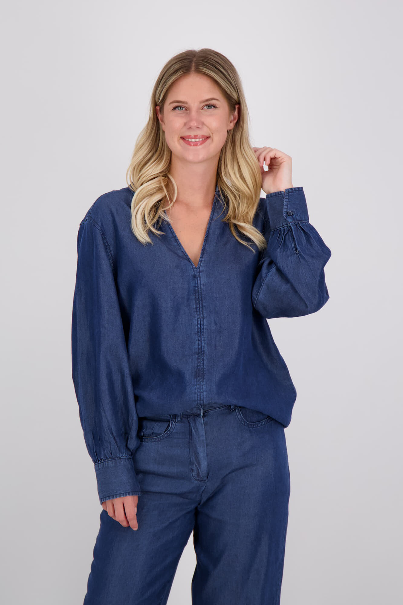 Selected Femme Blouse Noella Blauw
