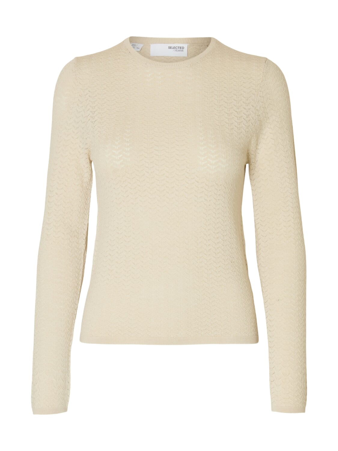 Selected Femme Trui Naja Wit