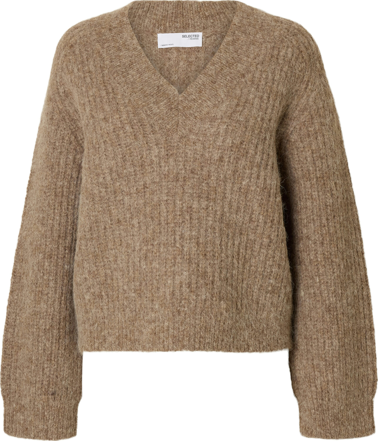 Selected Femme Trui Anjuli Bruin