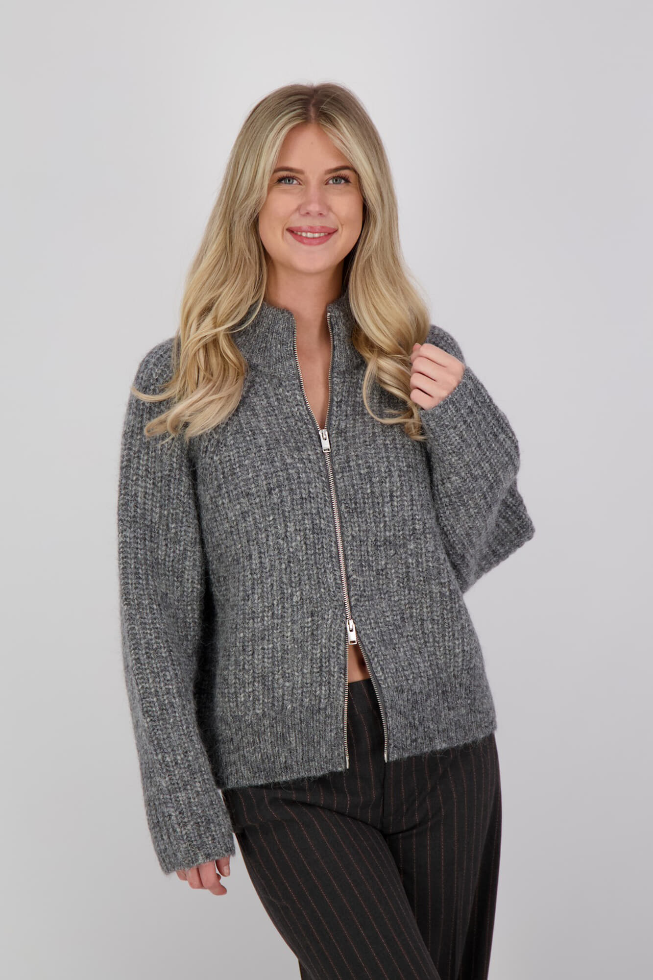 Selected Femme Vest Anjuli Grijs