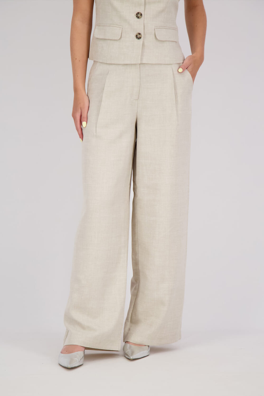 Y.A.S. Pantalon Tava Beige