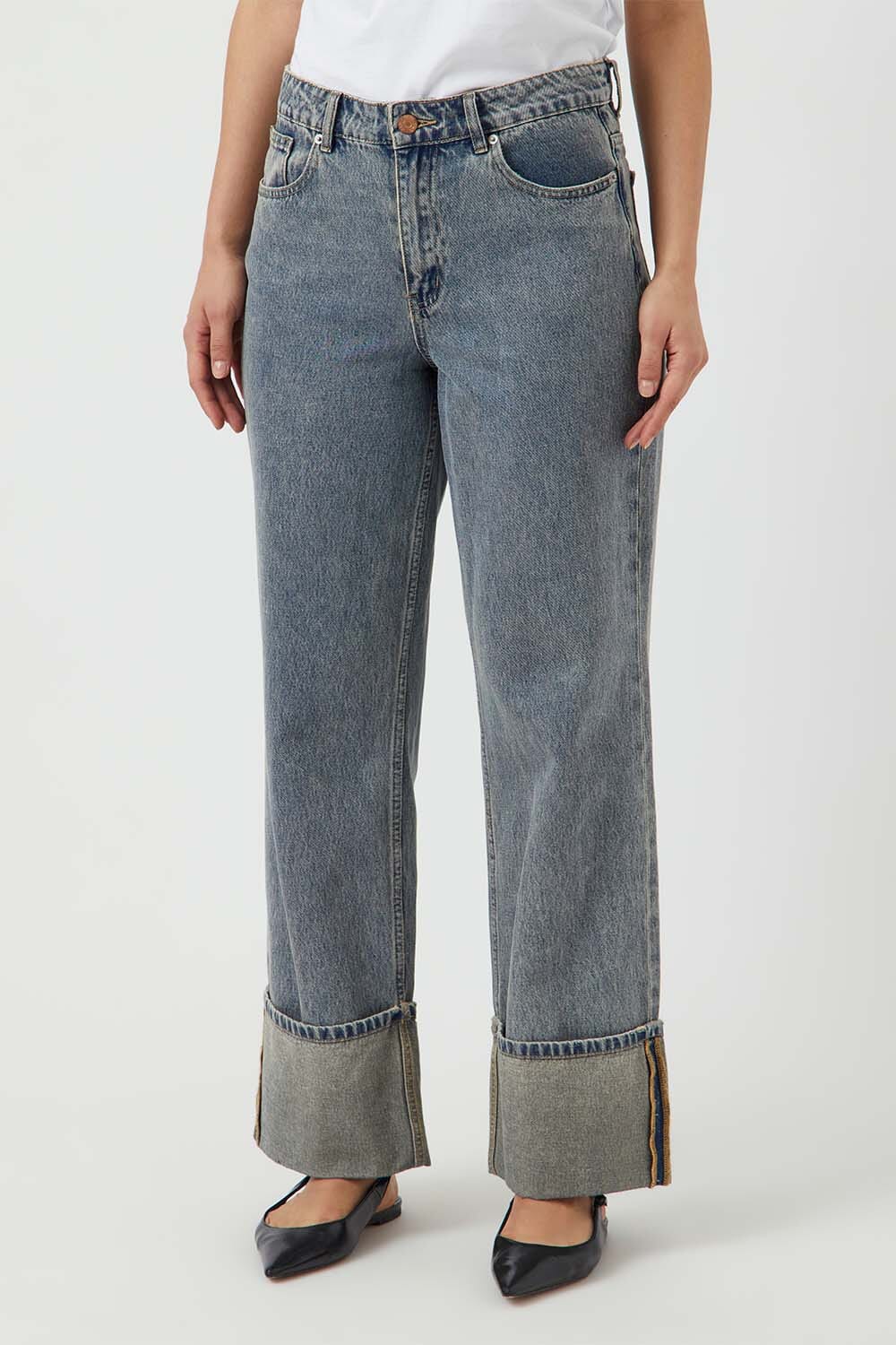 Y.A.S. Jeans Tira Blauw