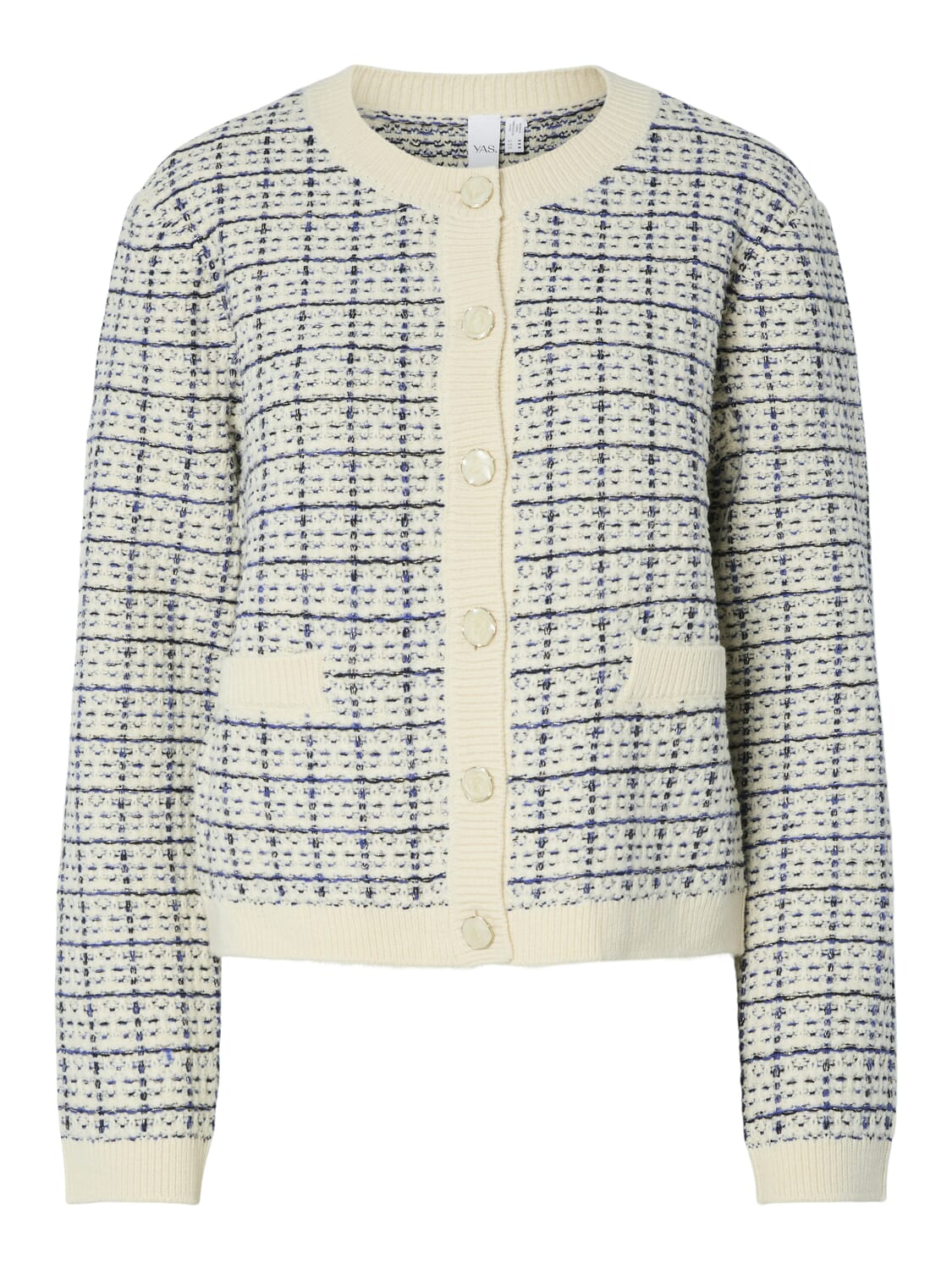 Y.A.S. Vest Livia Kort Beige