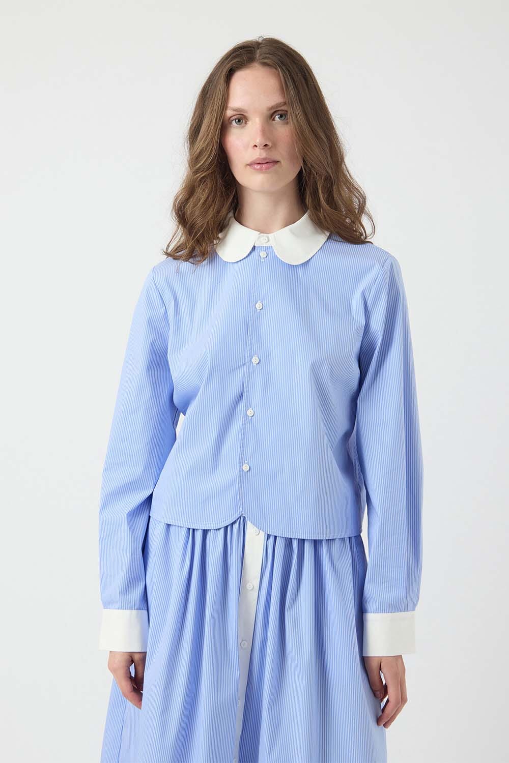 Y.A.S. Blouse Abri Blauw