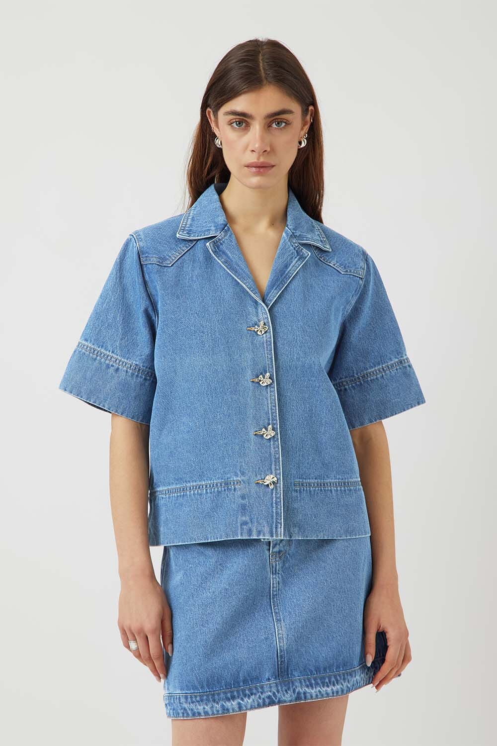 Y.A.S. Blouse Ceci Blauw
