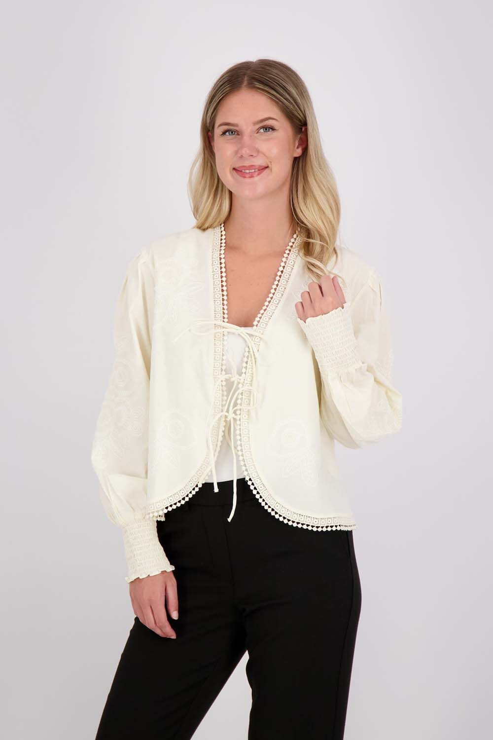Y.A.S. Blouse Trine Wit
