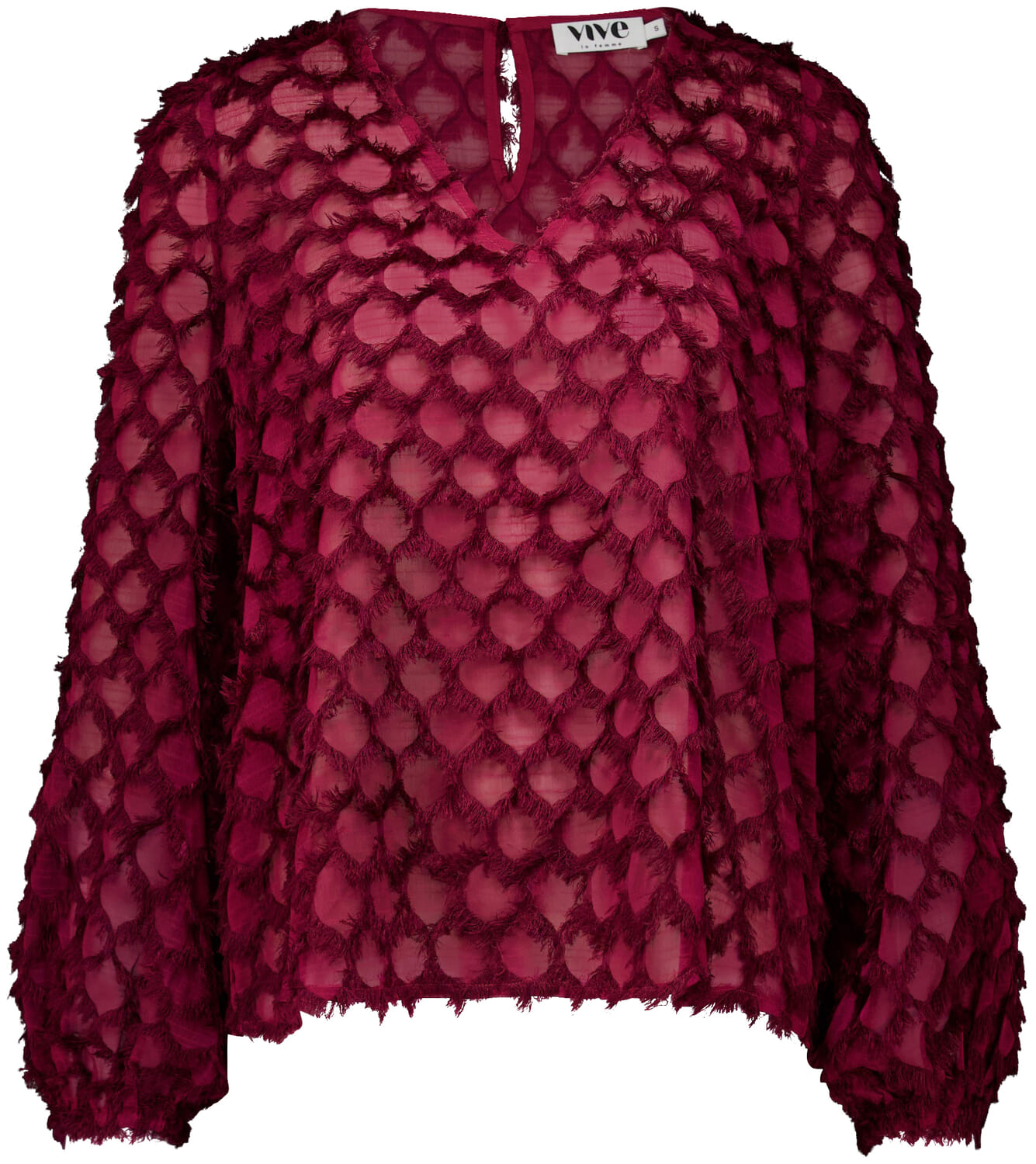Vive La Femme Blouse Lara Rood