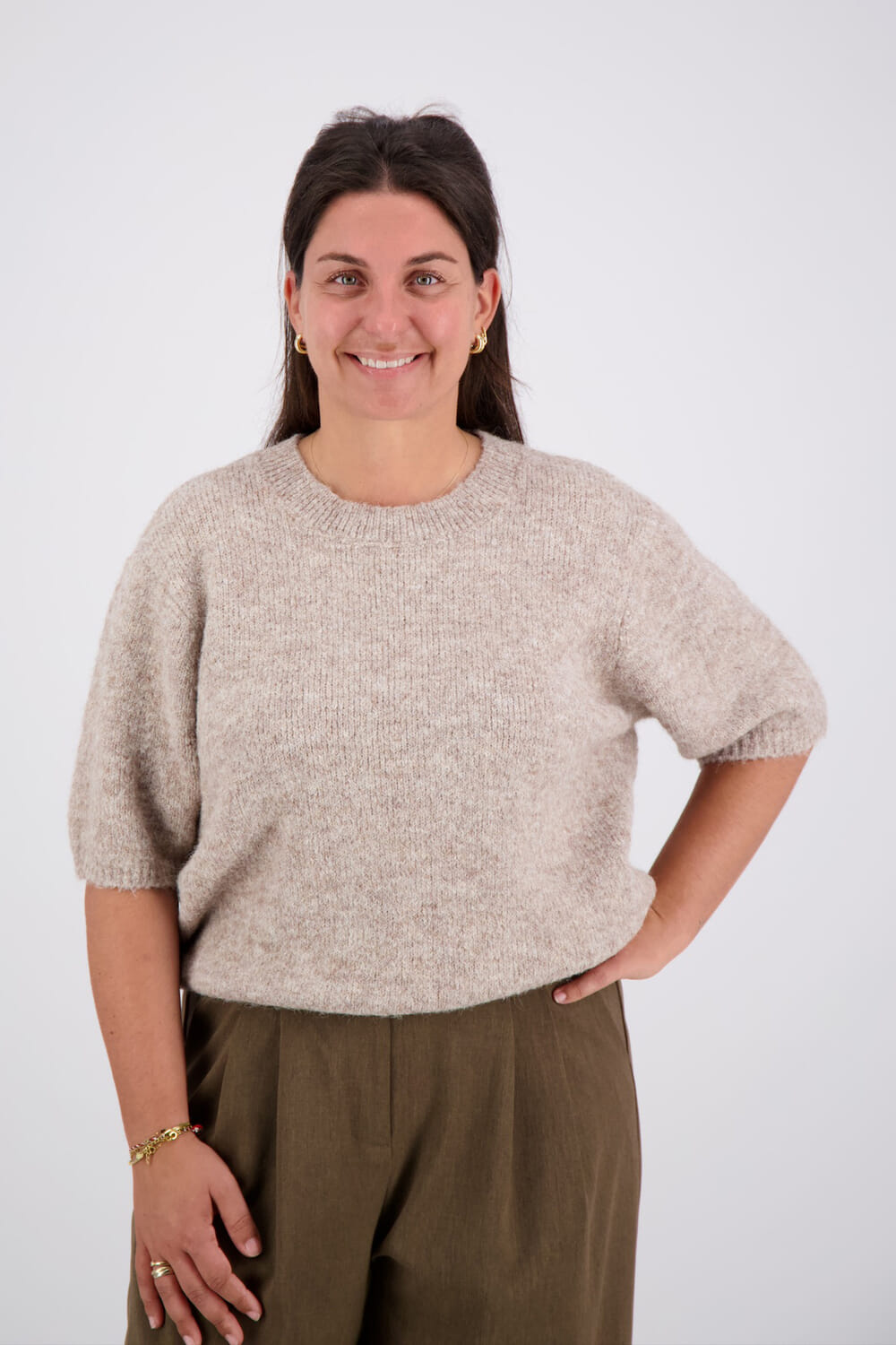 Vive La Femme Trui Pip Beige