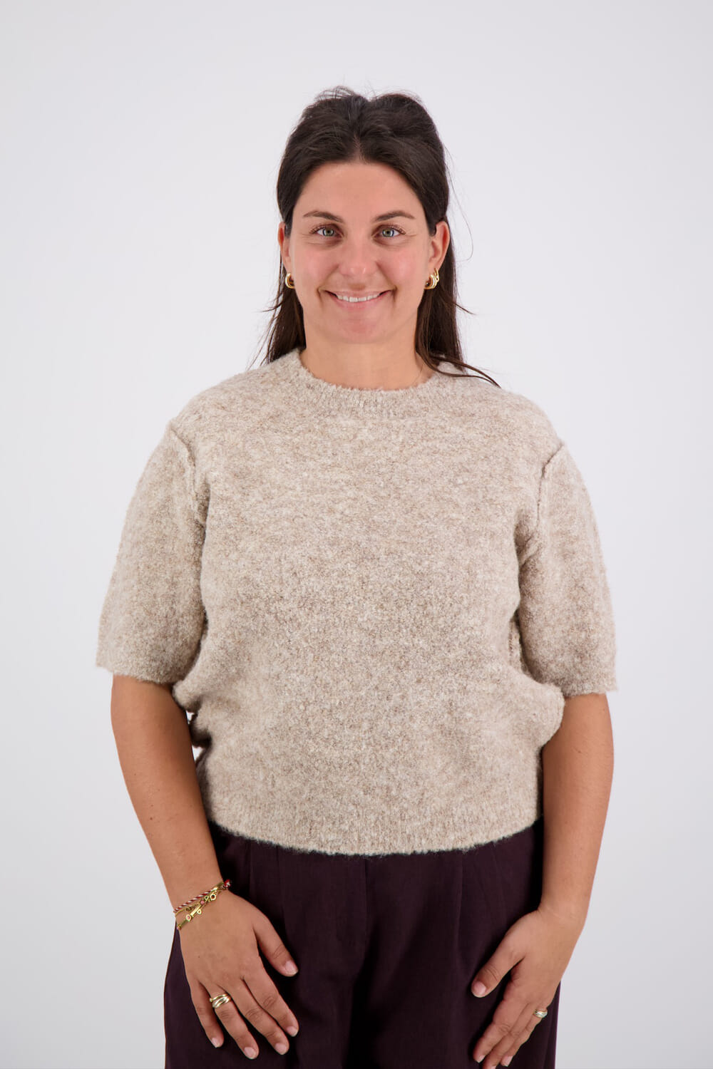 Vive La Femme Trui Lotte Beige