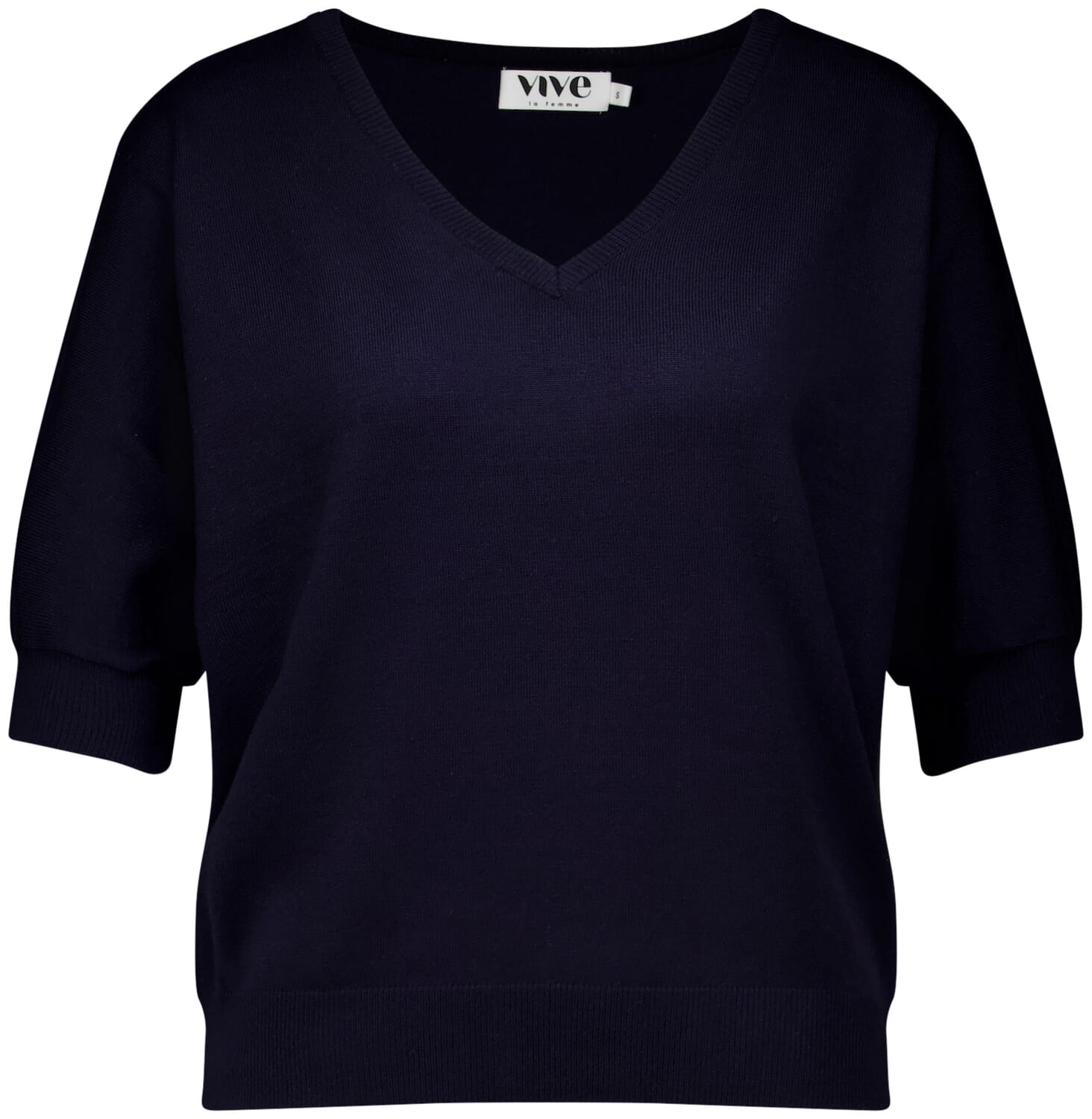 Vive La Femme Trui Floor Blauw