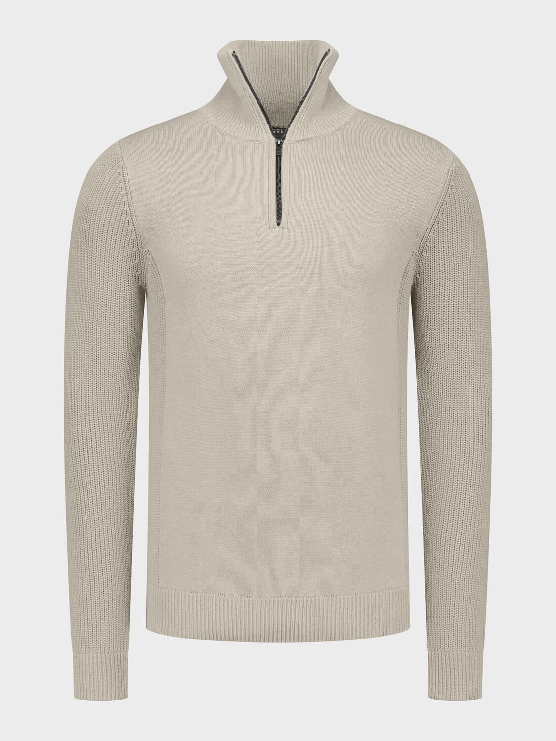 Saint Steve half zip Benjamin Beige