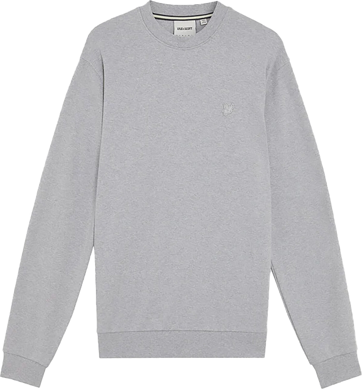 Lyle & Scott Sweater Tonal Grijs