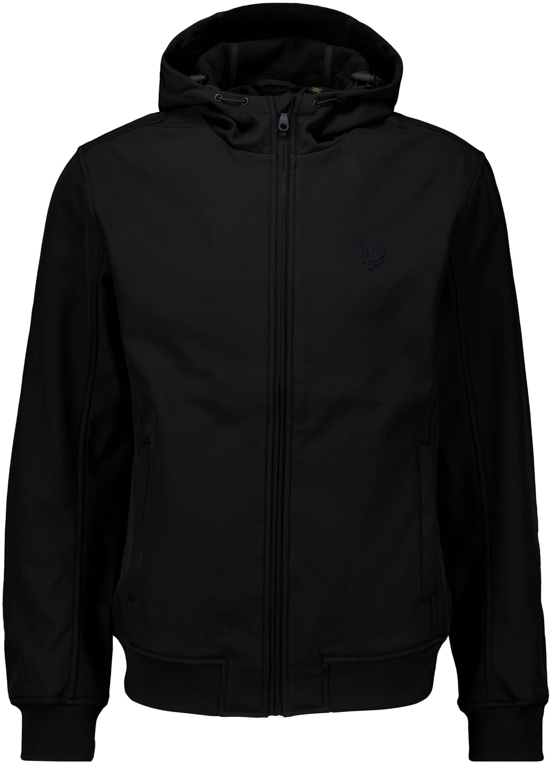 Lyle & Scott Softshell Jas Tonal Zwart