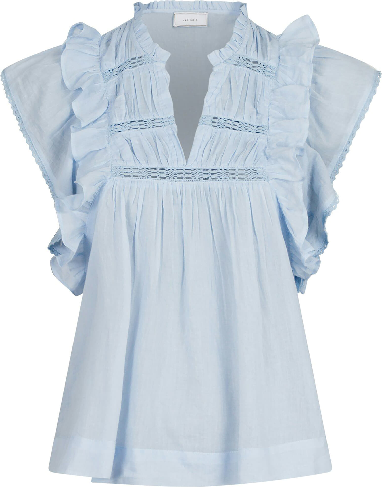 Neo Noir Top Jayla Blauw