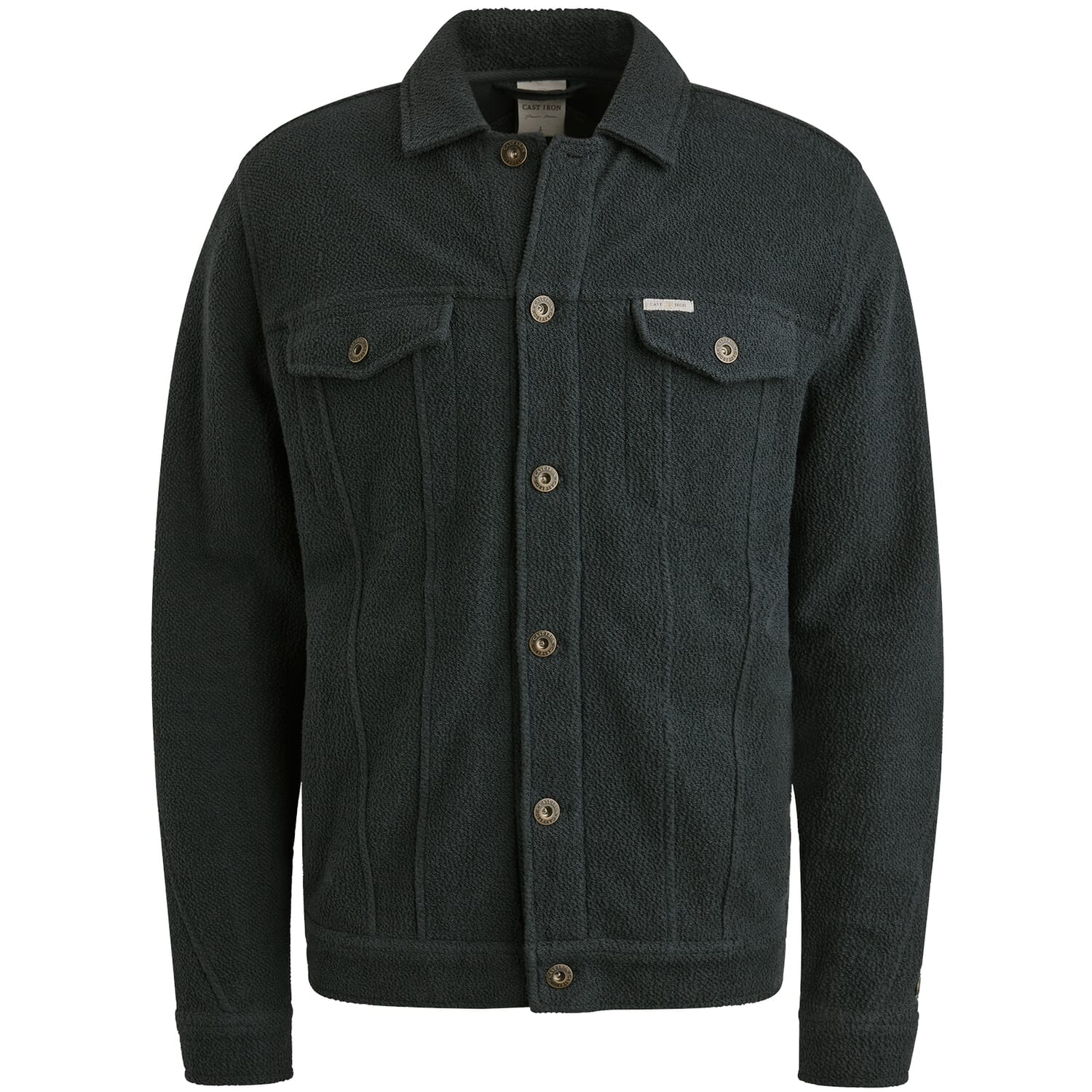 Cast Iron Jas Terry Trucker  Blauw