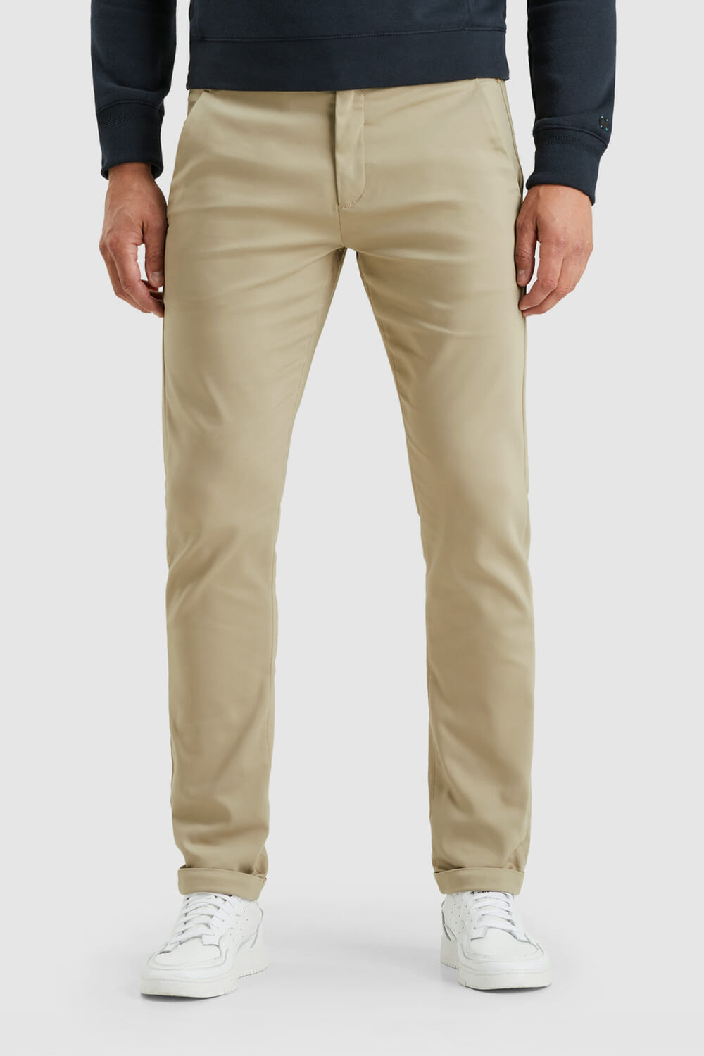 Cast Iron Chino Riser Stretch Beige