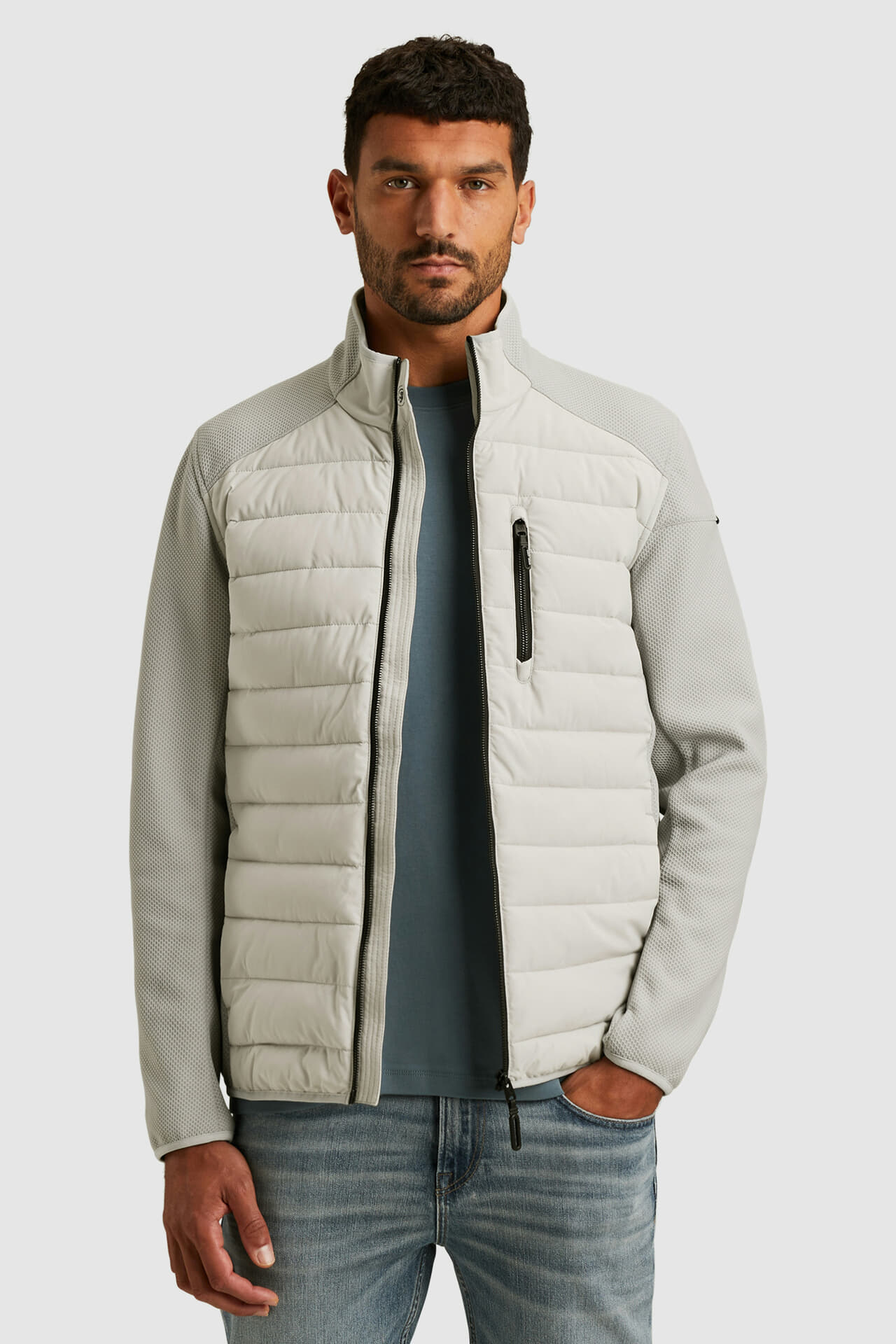 Cast Iron Bomberjack Revalve Blauw