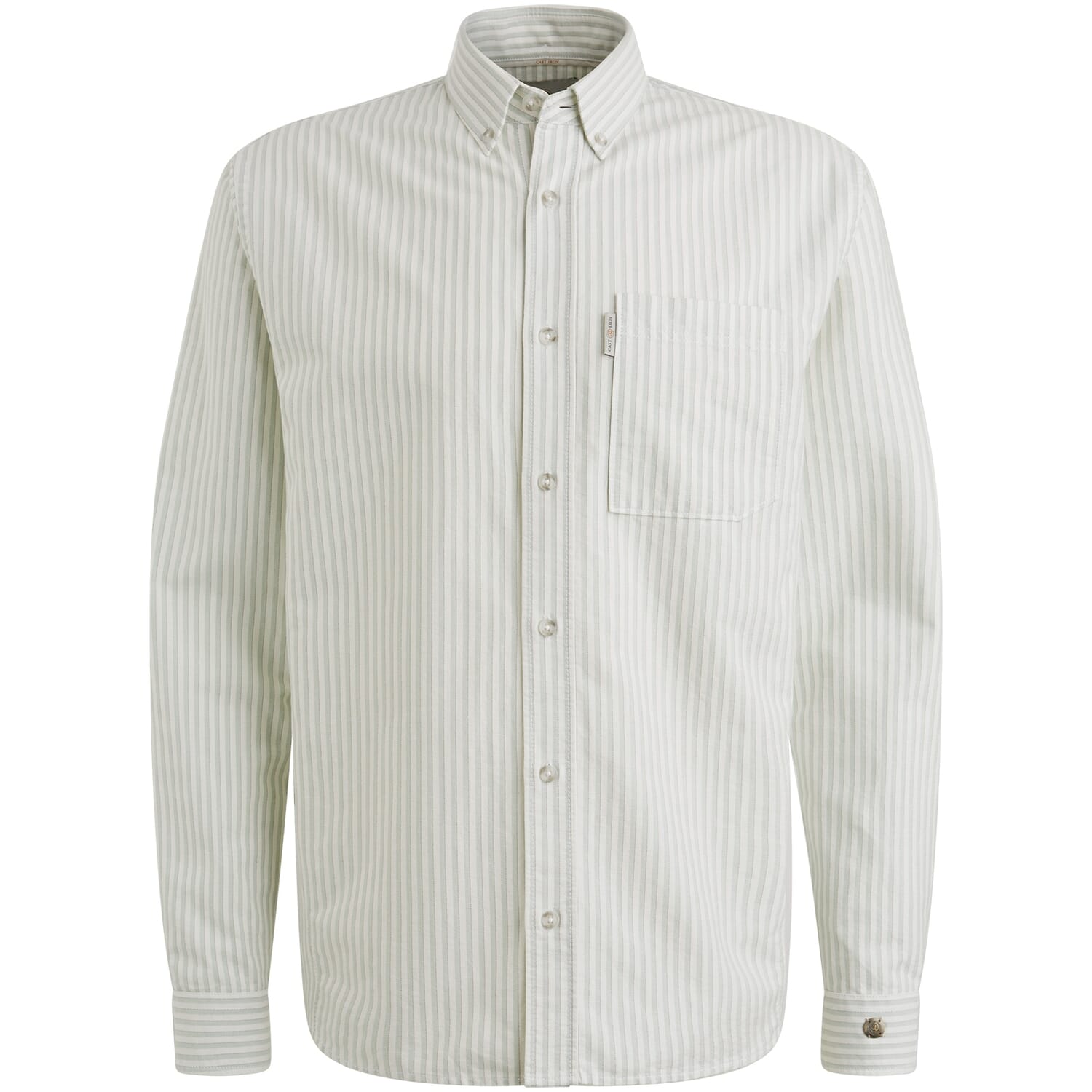 Cast Iron Overhemd Newcast Oxford Stripe Grijs
