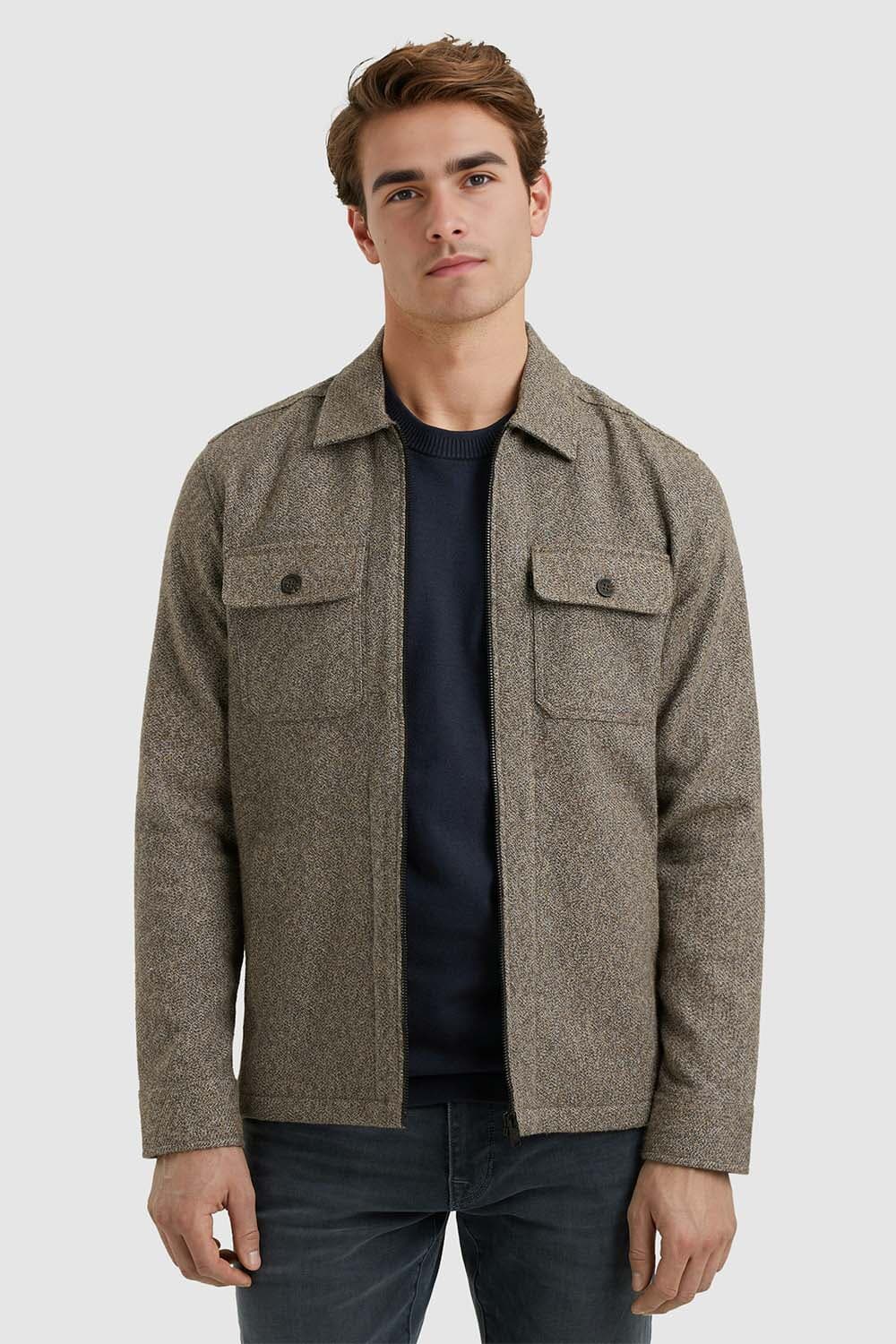 Vanguard Overhemd Grijs