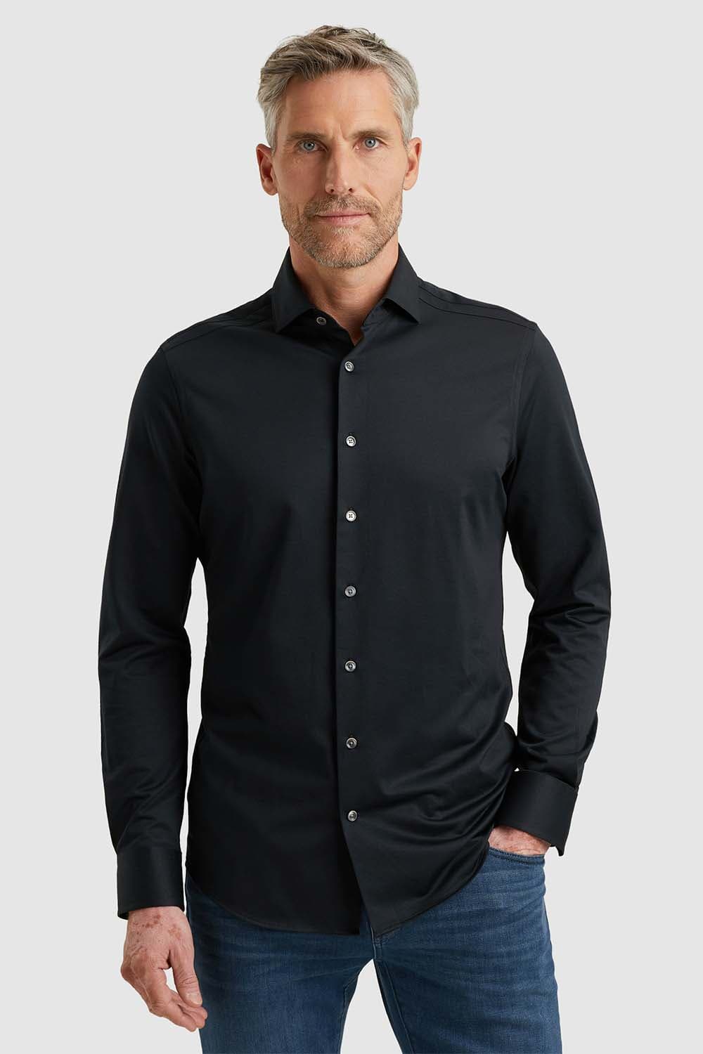 Vanguard Overhemd Versatile Oxford Navy